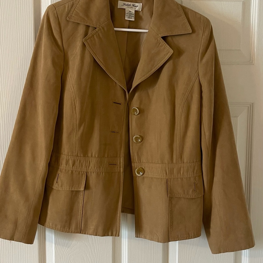 Valerie Bertinelli Camel Blazer